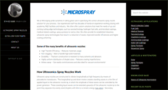 Desktop Screenshot of microspray.com