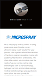 Mobile Screenshot of microspray.com